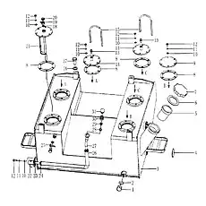 Air pipe - Блок «Система двигателя»  (номер на схеме: 15)