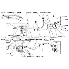 U-clip A28 - Блок «Гидравлическая система»  (номер на схеме: (35))