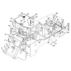 Air-conditioning GK15-5.0C4(S)/CDM835E - Блок «Электрическая система»  (номер на схеме: 22)