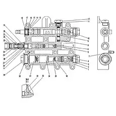 O-RING GB1235-22*2.4 - Блок «Клапан (350802) управления трансмиссией LG03-BSF»  (номер на схеме: 14)