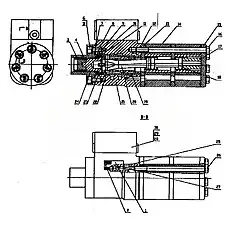 Ball Bearing - Блок «BZZ-800 FK-020 Рулевой механизм»  (номер на схеме: 10)