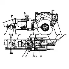 3 Lubricate Conduit - Блок «Z38G21T1 Ручная централизованная смазочная система»  (номер на схеме: 18)