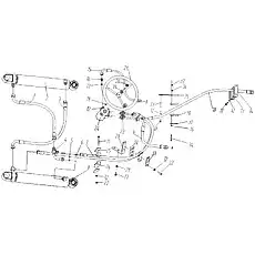 Bolt M10x35-10.9ZnD - Блок «Система рулевого управления»  (номер на схеме: 5)