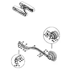 БОЛТ - Блок «Трубопровод ходовой части»  (номер на схеме: 14)