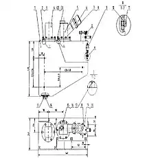 Болт M10x16-8.8-Zn.D - Блок «21C0148 Бак гидравлический»  (номер на схеме: 2)