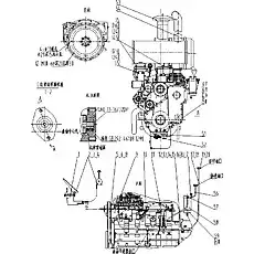 BOLT - Блок «Система двигателя 00E0227 008»  (номер на схеме: 5)