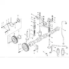 Верхнее пружинное основание клапана - Блок «Механизм подачи воздуха»  (номер на схеме: 20)