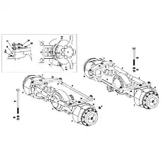 BALL JOINT - Блок «160.7700 FRONT AND REAR AXLE»  (номер на схеме: 5)