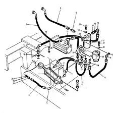 Bolt - Блок «407071 Гидравлическая система рулевого управления»  (номер на схеме: 21)