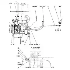 ACCELERATOR PEDAL ZY75-00 - Блок «Дизельный двигатель в сборе»  (номер на схеме: 15)