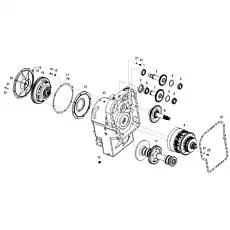 Screw - Блок «A307a transmission assembly C2-2905001633»  (номер на схеме: 16)