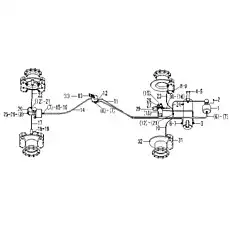 AIR RESERVOIR - Блок «Рабочая тормозная система»  (номер на схеме: 5)