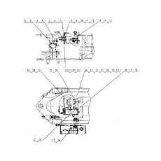 Screw GB16674-M10*75EpZn-8.8 - Блок «Рулевой насос в сборе 1»  (номер на схеме: 19)