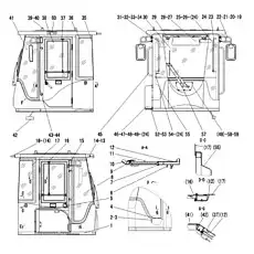 BASIC TRIM GROUP - Блок «Внутренняя отделка кабины водителя»  (номер на схеме: 12)