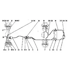 AIR RESERVIOR - Блок «Рабочая тормозная система»  (номер на схеме: 5)