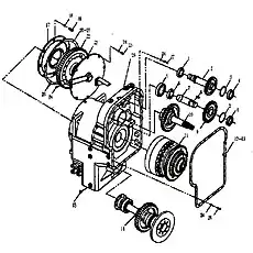 O-RING GB1235-20*2.4 - Блок «Коробка передач в сборе»  (номер на схеме: 28)