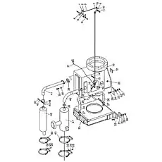 Воздушный фильтр - Блок «Система двигателя»  (номер на схеме: 47)