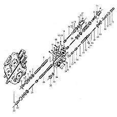 Spring - Блок «Распределительный клапан DF25B2(30G)»  (номер на схеме: 17)