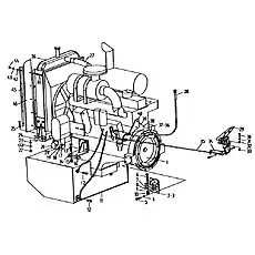 Bolt - Блок «LW330F(II) Система двигателя»  (номер на схеме: 12)