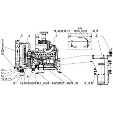 Bolt M10X20 - Блок «Engine System 2»  (номер на схеме: 32)