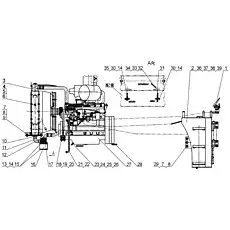 Bolt M10X20 - Блок «Engine System»  (номер на схеме: 30)