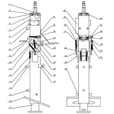 Bolt (RC3400-1010-24) - Блок «Steering Machine»  (номер на схеме: 25)