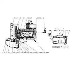 Болт M10x20 (GB/T 5783-2000) - Блок «Система двигателя»  (номер на схеме: 47)