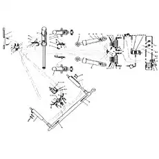 Бoлт M10x35 - Блок «Рабочая гидравлическая система»  (номер на схеме: 52)