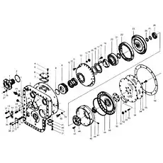 ГИБКИЙ ДИСК - Блок «ZL50.3.4 Преобразователь крутящего момента»  (номер на схеме: 54)