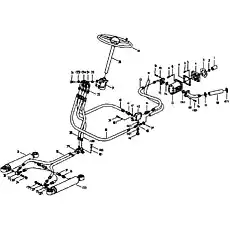Болт - Блок «Система рулевого управления LW330F.9»  (номер на схеме: 39)