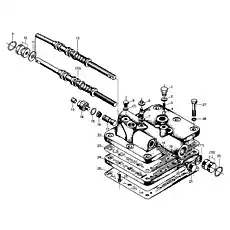 Plate - Блок «Распределительный клапан трансмиссии»  (номер на схеме: 24)