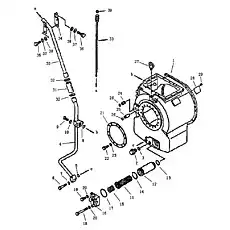 BOLT - Блок «Мощный сдвиг корпуса трансмиссии»  (номер на схеме: 22)