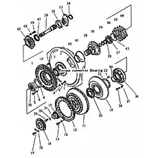 BEARING - Блок «Вал турбины и статор»  (номер на схеме: 27)
