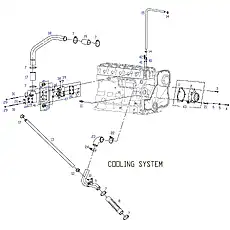 CLAMP Q/SC1302-21~44 - Блок «COOLING SYSTEM»  (номер на схеме: 12)