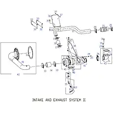 JOINT - Блок «INTAKE AND EXHAUST SYSTEM 2»  (номер на схеме: 4)