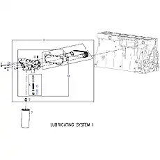 HEXAGON BOLTS - Блок «LUBRICATION SYSTEM 1»  (номер на схеме: 11)