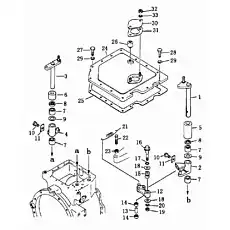 pin - Блок «Клапан коробки передач. Выбор и управление»  (номер на схеме: 13)