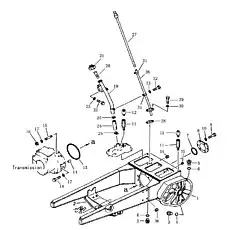 bolt - Блок «Рулевой корпус и главная рама»  (номер на схеме: 22)