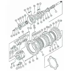 bearing - Блок «Transmission gear and shaft 1»  (номер на схеме: 34)