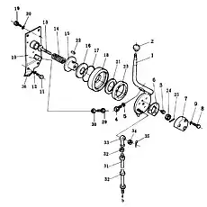 O-ring - Блок «Рычаг управления топливом»  (номер на схеме: 17)