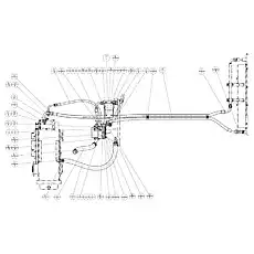 Adaptor - Блок «Гидравлическая система коробки передач»  (номер на схеме: 31)