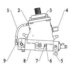 Adapter Group Left Drive Motor