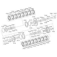 Sketch Seal Ring - Блок «KR+K2 CLUTCH PART2 4WG180»  (номер на схеме: 200)