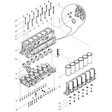 Inner hexagon plug - Блок «Engine Block Group»  (номер на схеме: 14)