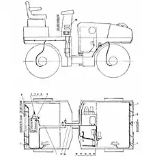 Болт - Блок «Электрическая система 3В0055»  (номер на схеме: 11)
