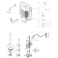 Буферная прокладка - Блок «Установка двигателя»  (номер на схеме: 19)