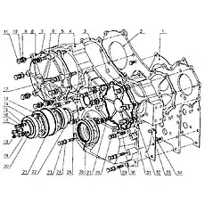 Air compressor stud (damageable) - Блок «G0100-1002030 Запчасти механизма синхронизирующей камеры»  (номер на схеме: 26)