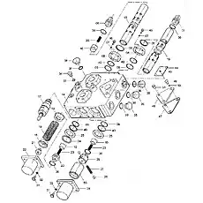 BAFFLE - Блок «12C0016 015 Клапан управления»  (номер на схеме: 25)