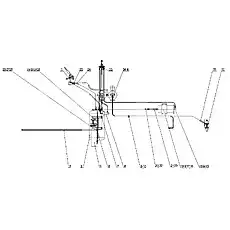 Air Pipe - Блок «Brake System (WD10G220E21, SC11CB220G2B1, SC11CB220G)»  (номер на схеме: 24)