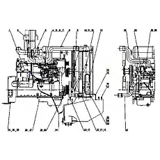 Clamp 16-25 - Блок «Engine System (SC11CB220G)»  (номер на схеме: 31)